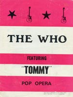 The Who Tour Programme