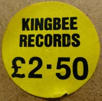 Kingbee Records 10th Anniversary Flyer from 1997